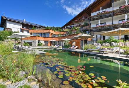 swimming pond organic hotel bavaria