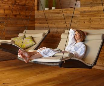 Wellness Hängeliegen im Hotel