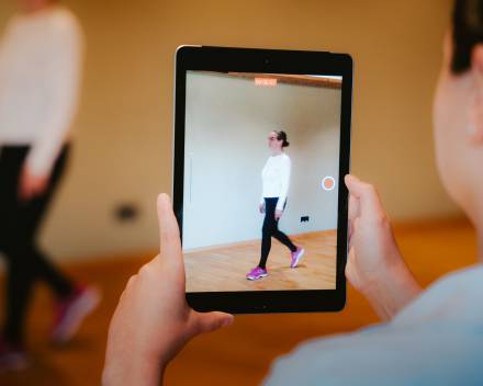 Physiotherapie: Gang Analyse