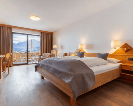 COMFORT Doppelzimmer "Südpanorama" im Biohotel Eggensberger/Beispiel