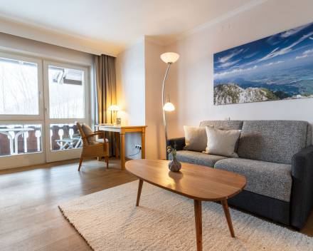 SUPERIOR Einzelzimmer-Appartement "Silberdistel" im Biohotel Eggensberger/Example
