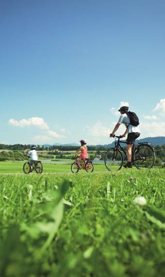 Allgäu Fahrrad Ausflug Familie