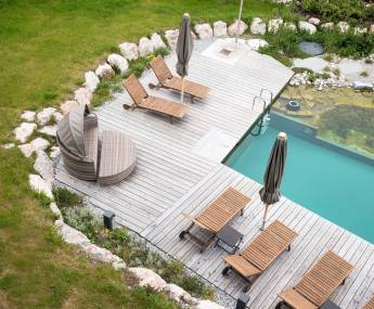 Aussenpool Hotel Eggensberger
