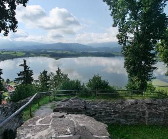 Burgruinen Hopfen Allgäu