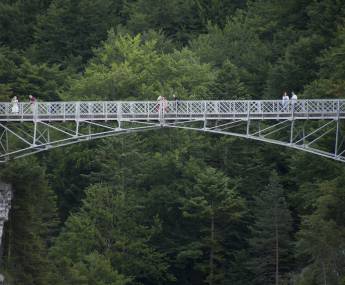 suspension bridge allgäu neuschwanstein castle