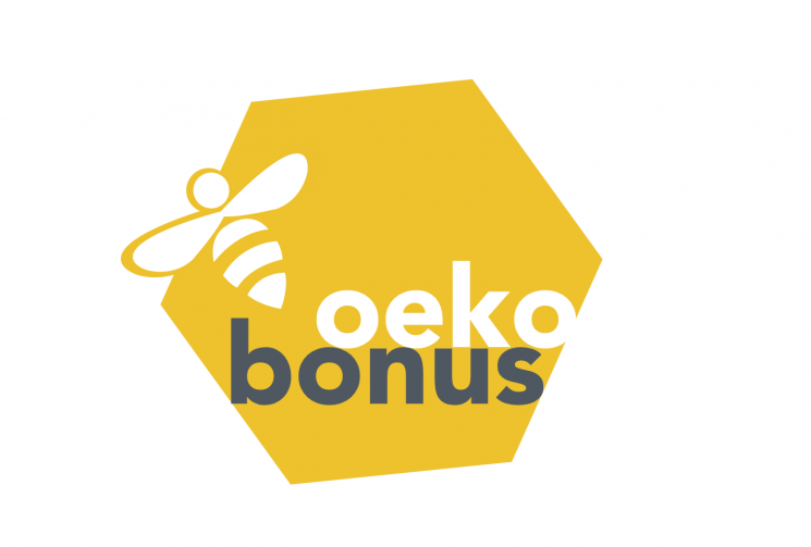 logo oeko bonus yellow