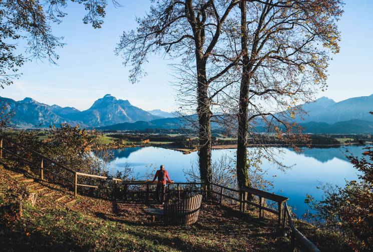 hiking trail hopfensee