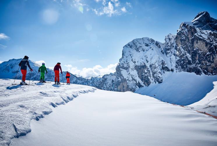 Breitenberg Familie Ski fahren