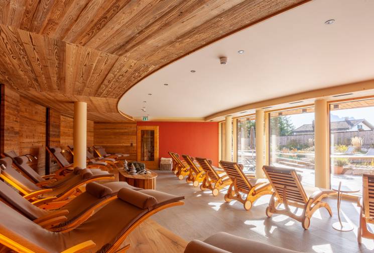 spa area of the wellnesshotel allgäu