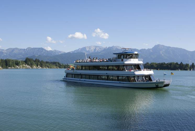 boat trip forggensee 