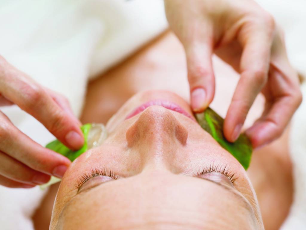 Naturkosmetik: Aloe Vera Gesichtsbehandlung mit Pharmos Natur Produkten