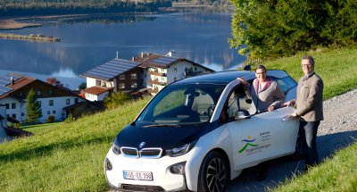E-Mobilität: BMWi3 mit Hotel und Hotelchefs|Biohotel Eggensberger/U. Haas
