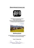 Certificate from Innosenso