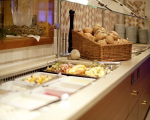 Organic breakfast buffet